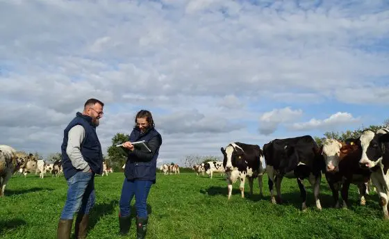 Savencia aux côtés des éleveurs engagés dans la démarche carbone