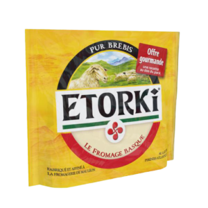 packaging du fromage basque Etorki